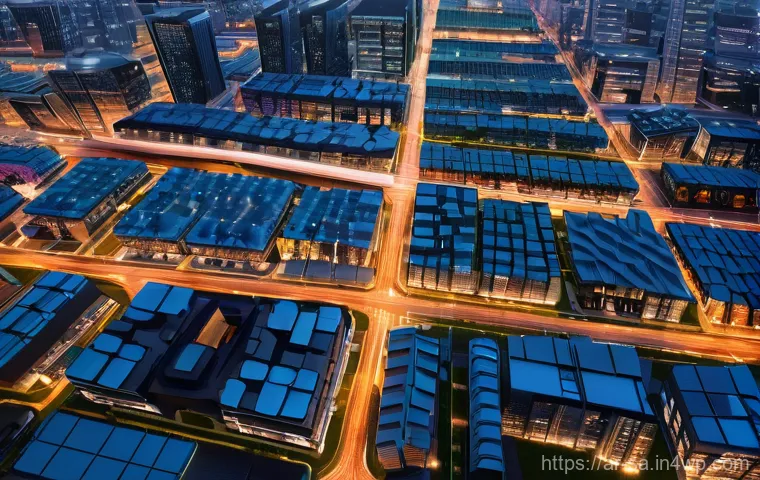 스마트 그리드 기술의 정책 동향 분석 - Here are the three image generation prompts: