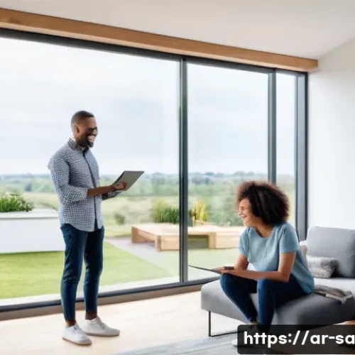 스마트 그리드 기술의 해외 사례 비교 - **Prompt:** A diverse family (parents in their late 30s/early 40s, two children aged 10 and 14) in a...